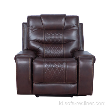 Kursi Sofa Kursi Single Leather